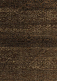 Abstract Brown Modern Rug, abs4608brn