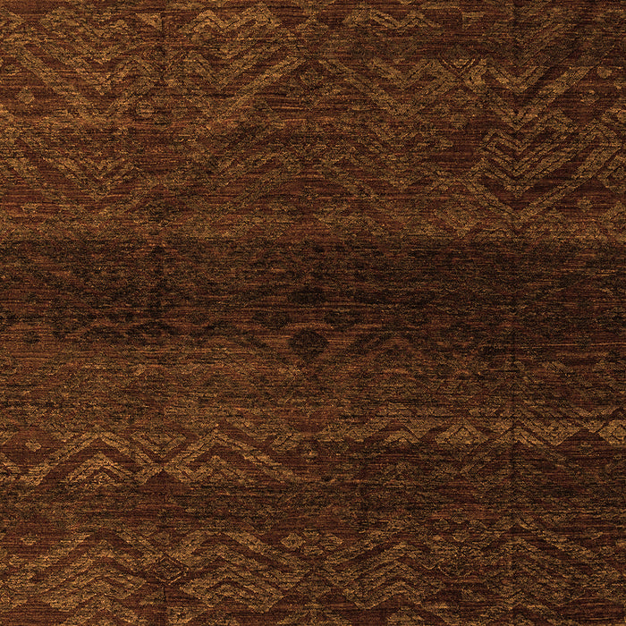 Machine Washable Abstract Orange Modern Area Rugs, wshabs4608org