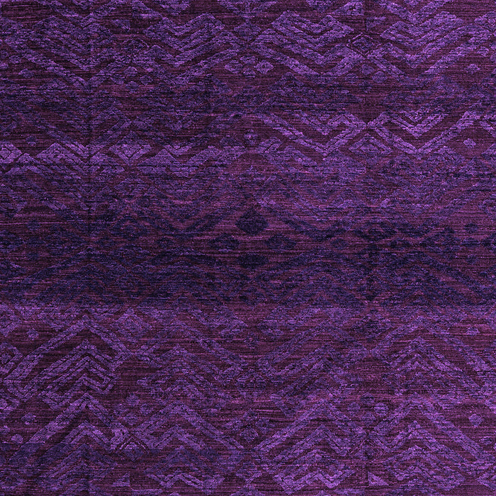 Machine Washable Abstract Purple Modern Area Rugs, wshabs4608pur