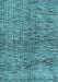 Abstract Light Blue Modern Rug, abs4609lblu