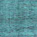 Square Machine Washable Abstract Light Blue Modern Rug, wshabs4609lblu