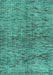 Abstract Turquoise Modern Rug, abs4609turq