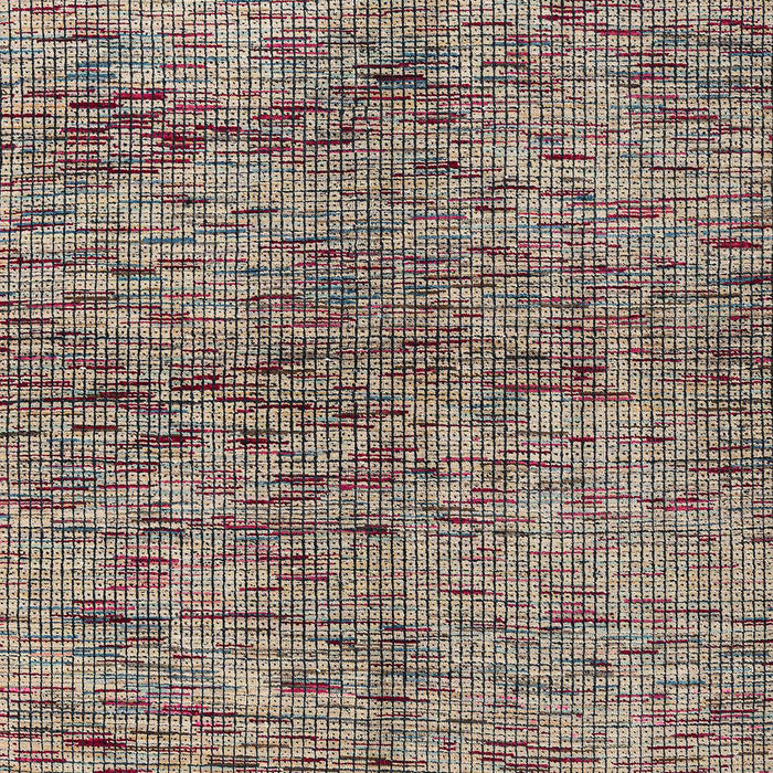 Abstract Dark Brown Modern Rug, abs4609