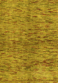 Abstract Yellow Modern Rug, abs4609yw