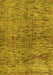 Abstract Yellow Modern Rug, abs4609yw