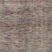 Square Abstract Dark Brown Modern Rug, abs4609