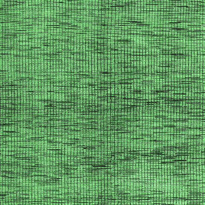 Square Abstract Emerald Green Modern Rug, abs4609emgrn