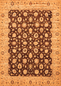 Oriental Orange Traditional Rug, abs460org