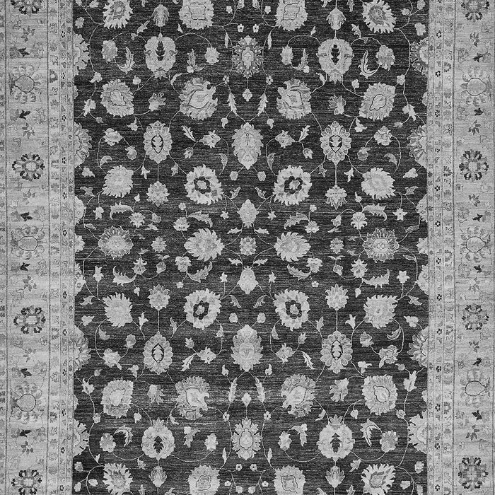 Oriental Gray Traditional Rug, abs460gry