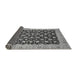 Sideview of Oriental Gray Traditional Rug, abs460gry