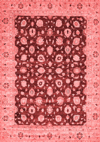 Oriental Red Traditional Rug, abs460red