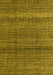 Machine Washable Abstract Yellow Modern Rug, wshabs4610yw