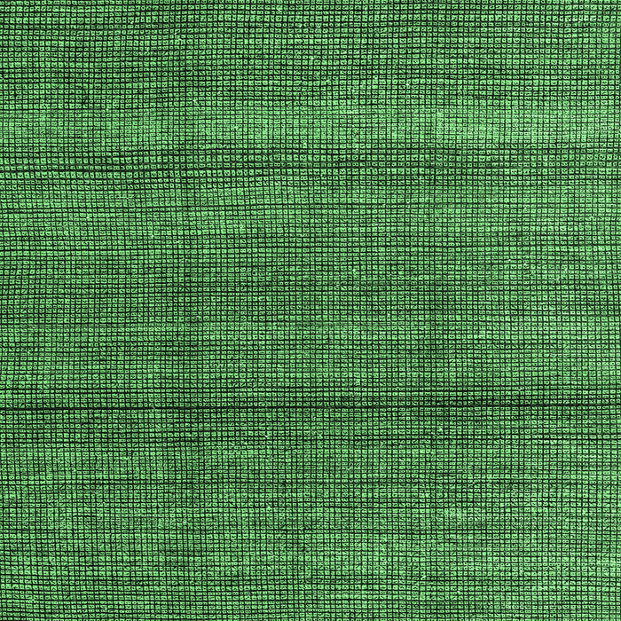 Square Machine Washable Abstract Emerald Green Modern Area Rugs, wshabs4610emgrn