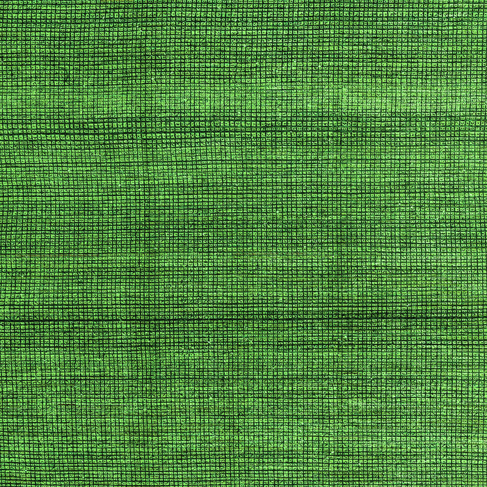 Square Abstract Green Modern Rug, abs4610grn