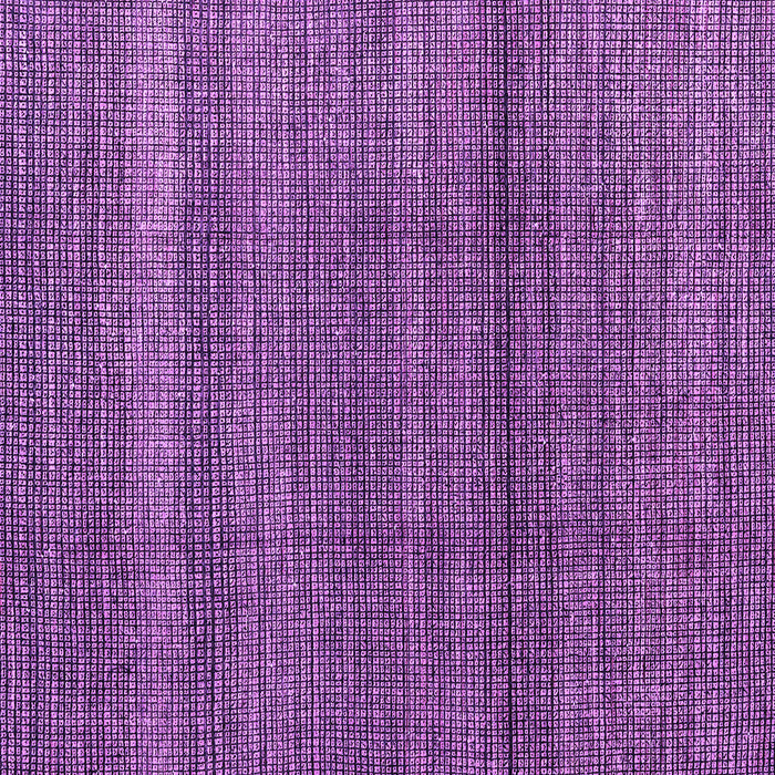 Square Machine Washable Abstract Purple Modern Area Rugs, wshabs4610pur