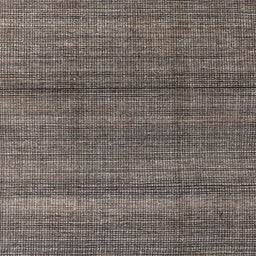 Square Abstract Charcoal Black Modern Rug, abs4610