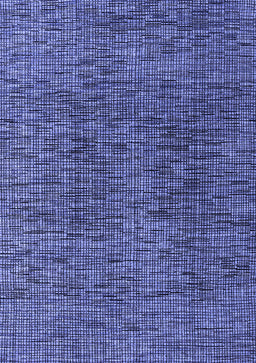 Abstract Blue Modern Rug, abs4611blu