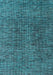 Abstract Light Blue Modern Rug, abs4611lblu