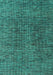 Abstract Turquoise Modern Rug, abs4611turq