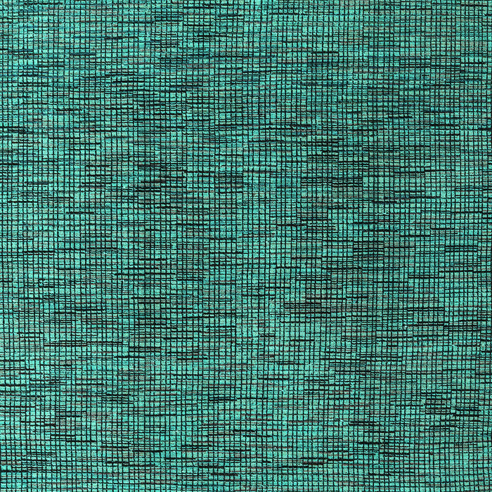 Machine Washable Abstract Turquoise Modern Area Rugs, wshabs4611turq