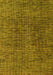 Abstract Yellow Modern Rug, abs4611yw