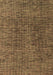 Machine Washable Abstract Brown Modern Rug, wshabs4611brn