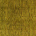 Square Abstract Yellow Modern Rug, abs4611yw