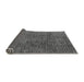 Sideview of Abstract Gray Modern Rug, abs4611gry