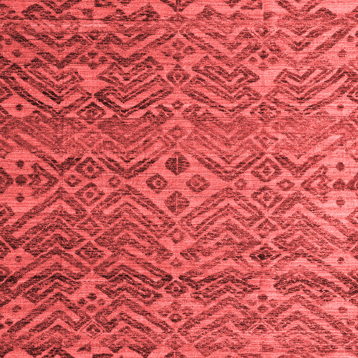 Machine Washable Abstract Red Modern Rug, wshabs4612red