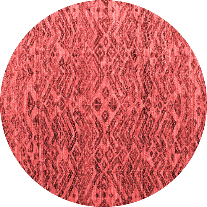 Abstract Red Modern Rug, abs4612red