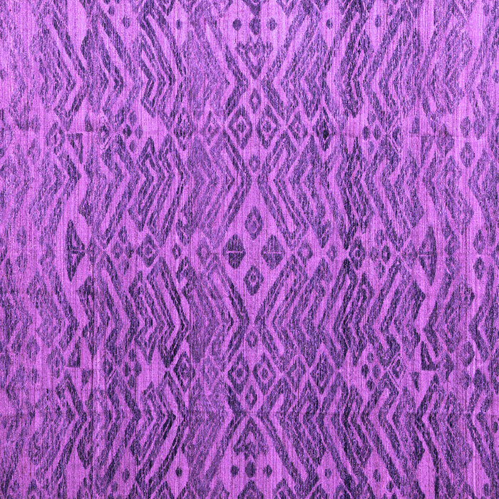 Square Abstract Purple Modern Rug, abs4612pur