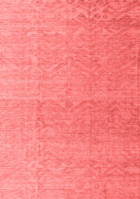 Abstract Red Modern Rug, abs4613red