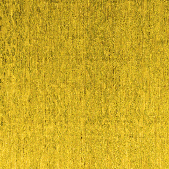 Square Machine Washable Abstract Yellow Modern Rug, wshabs4613yw