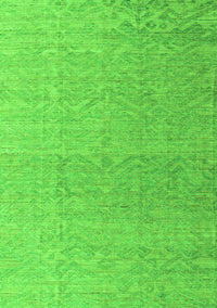 Abstract Green Modern Rug, abs4613grn