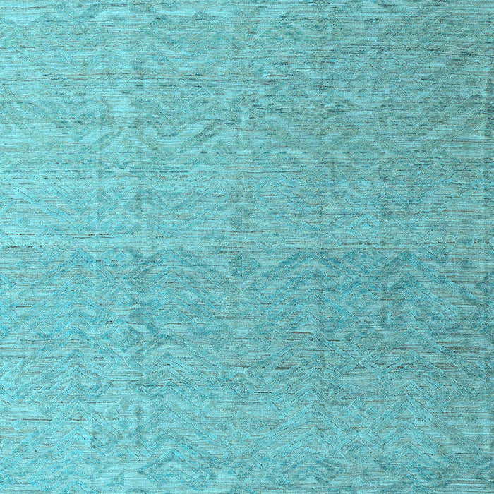 Abstract Light Blue Modern Rug, abs4613lblu