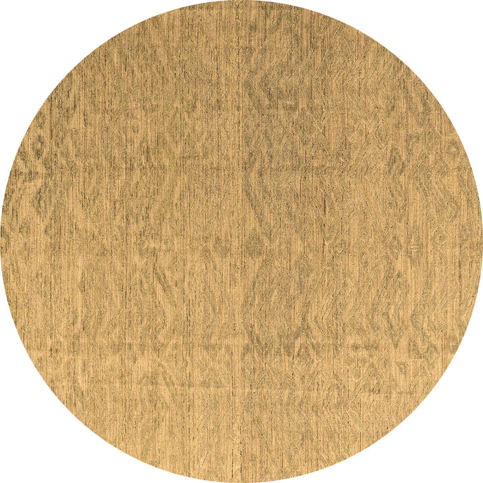 Round Machine Washable Abstract Brown Modern Rug, wshabs4613brn