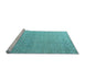 Sideview of Machine Washable Abstract Light Blue Modern Rug, wshabs4613lblu