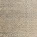 Square Abstract Dark Almond Brown Modern Rug, abs4613