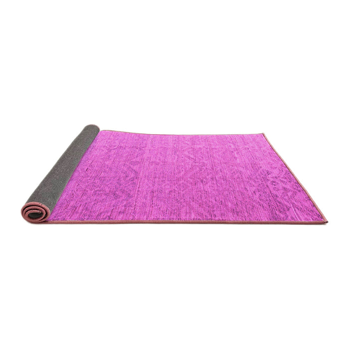 Sideview of Abstract Pink Modern Rug, abs4613pnk
