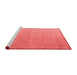 Modern Red Washable Rugs