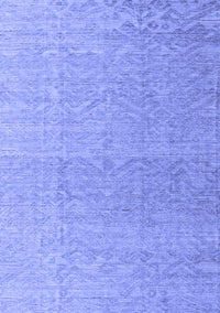 Abstract Blue Modern Rug, abs4613blu