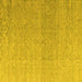 Square Abstract Yellow Modern Rug, abs4613yw