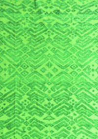 Abstract Green Modern Rug, abs4614grn