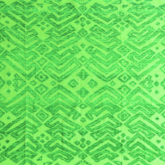 Abstract Green Modern Rug, abs4614grn