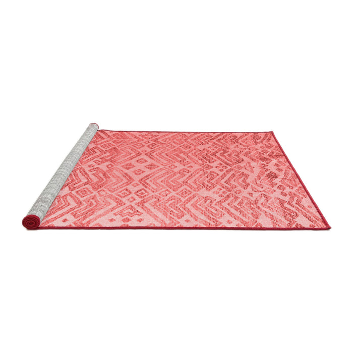 Modern Red Washable Rugs