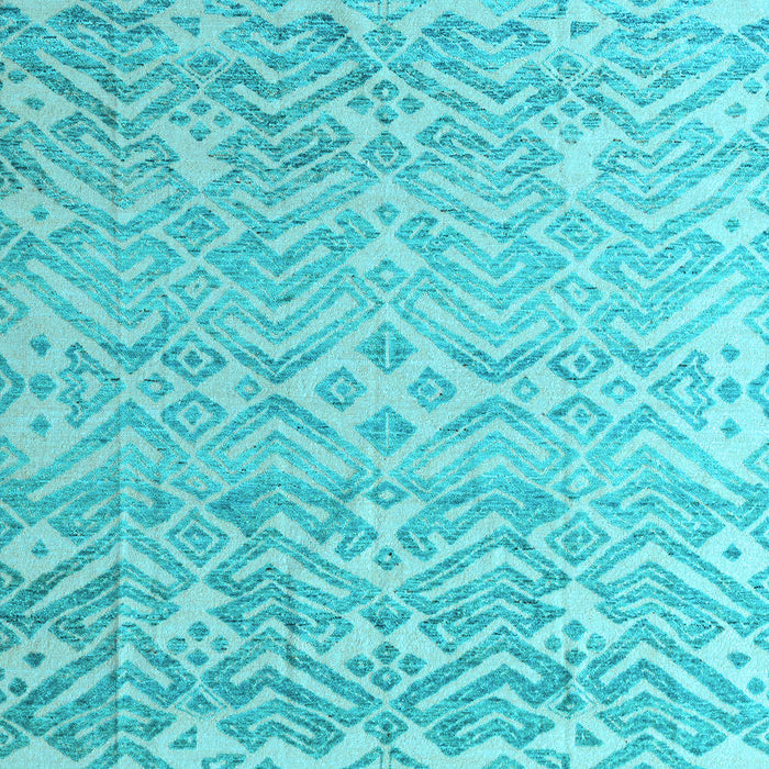 Abstract Light Blue Modern Rug, abs4614lblu