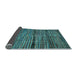 Sideview of Abstract Light Blue Modern Rug, abs4615lblu