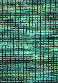 Abstract Turquoise Modern Rug, abs4615turq