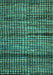 Abstract Turquoise Modern Rug, abs4615turq