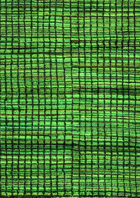 Abstract Green Modern Rug, abs4615grn